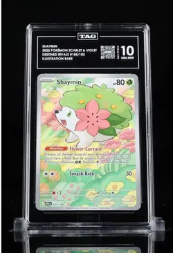 Shaymin - 185/182 Pokemon Illustration Rare Destined Rivals 185/182 TAG 10 - Image 1