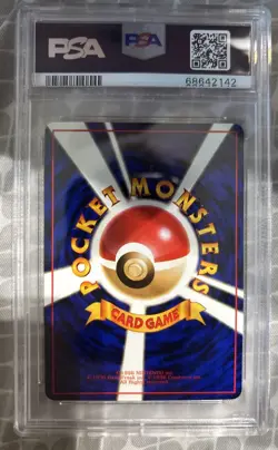 1998 PSA 10 Gem Mint JAPANESE Pokemon VENDING SERIES 1 CHARMANDER #4 Rare - Image 2