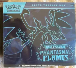 Pokemon TCG Phantasmal Flames Elite Trainer Box Brand New Factory Sealed USA - Image 2