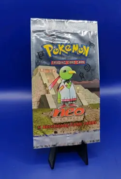 Pokemon Neo Discovery EMPTY Booster Pack Xatu Artwork Vintage WOTC TCG 1999 - Image 2
