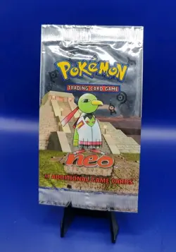 Pokemon Neo Discovery EMPTY Booster Pack Xatu Artwork Vintage WOTC TCG 1999 - Image 3