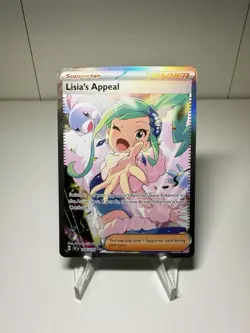 Pokemon TCG Lisia's Appeal Full Art Trainer Surging Sparks 246/191 NM - Image 2