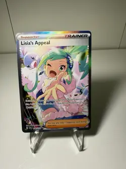 Pokemon TCG Lisia's Appeal Full Art Trainer Surging Sparks 246/191 NM - Image 3