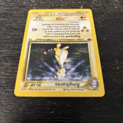 Pokemon TCG Neo Genesis Ampharos 1/111 1st Edition Holo - Image 4