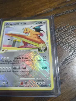 Pokemon Supreme Victors Set - Dragonite FB Crosshatch Holo League Promo # 56/147 - Image 2