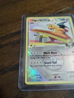 Pokemon Supreme Victors Set - Dragonite FB Crosshatch Holo League Promo # 56/147 - Image 3