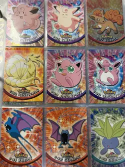 Topps Pokemon Series Collection Binder Lot Vintage 90s Lightly Played - Image 1