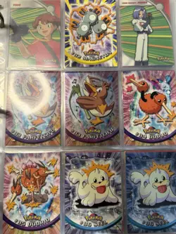 Topps Pokemon Series Collection Binder Lot Vintage 90s Lightly Played - Image 4