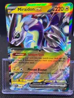 Pokemon Miraidon ex 028 - Scarlet & Violet Promo - NM English - Image 1