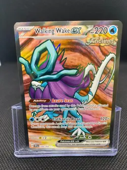 Pokemon Walking Wake ex 189/162 - Temporal Forces NM/English - Image 1