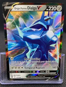 Pokemon Origin Forme Dialga V 113/189 - Astral Radiance - NM English - Image 1