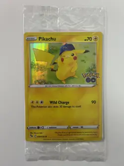 Pikachu 028/078 Pokemon GO GameStop Promo SEALED - Image 2