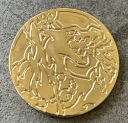 Pokemon TCG Charizard Ultra Premium Collection Gold Metal Flipping Coin! - Image 1