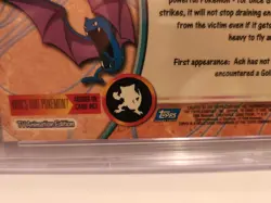 Golbat # 42 - 1st Printing Blue Logo - 1999 Pokemon Topps Series 1 - CGC 4.5 - Image 3