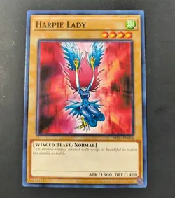 Yu-Gi-Oh! Metal Raiders Harpie Lady Common Card MRD-EN008 NM - Image 1