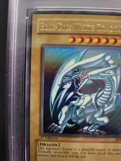 Yu-Gi-Oh! Blue-Eyes White Dragon Starter Deck Kaiba 1st Edition SDK-001 PSA 9 - Image 3
