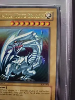 Yu-Gi-Oh! Blue-Eyes White Dragon Starter Deck Kaiba 1st Edition SDK-001 PSA 9 - Image 4