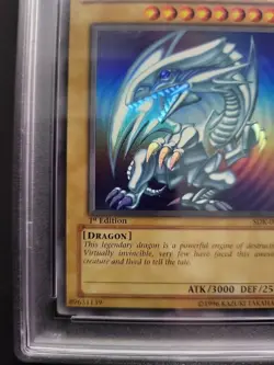 Yu-Gi-Oh! Blue-Eyes White Dragon Starter Deck Kaiba 1st Edition SDK-001 PSA 9 - Image 5