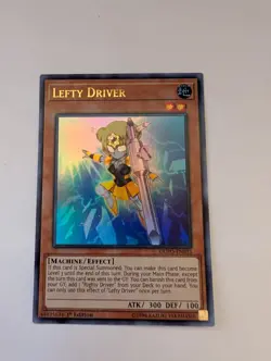 Lefty Driver DUPO-EN033 Duel Power 1st Edition NM Ultra Rare Yugioh - Image 1