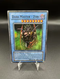 Yugioh! Dark Master-Zorc DCR-082 - Unlimited - Super Rare - NM - Image 1