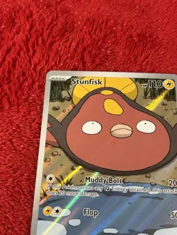 Stunfisk 118/086 Sv: White Flare Holo Pokemon Card Near Mint - Image 2