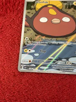 Stunfisk 118/086 Sv: White Flare Holo Pokemon Card Near Mint - Image 3