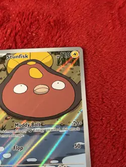 Stunfisk 118/086 Sv: White Flare Holo Pokemon Card Near Mint - Image 4