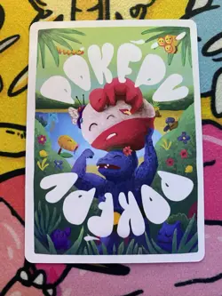 Pokepu v2 - Ster (Staryu) 59/77 - Derpy Pokemon Parody / Fan Art Card - Image 2