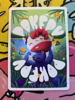 Pokepu - Stermi Dannis (Starmie) 60/77 - Derpy Pokemon Parody / Fan Art Card - Image 2
