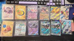 Pokemon Lot of 12 cards, tg27/tg30 - MEW vmax ex obf gold /185 PAR 200/185 #RW8 - Image 1