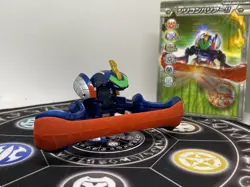 Bakugan Bakutech Aquos Barri Beyond Barrier & Card MG Rare Japan Import - Image 1