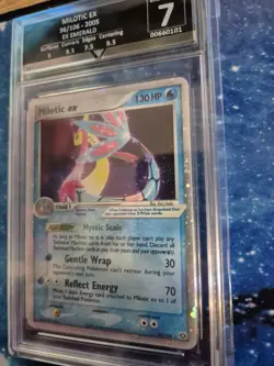 Pokemon TCG Milotic EX 96/106 Ex Emerald 2005 Get Graded 7 Excellent Rare Card - Image 3