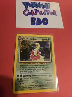 Meganium - 11/111 - Pokemon Neo Genesis Holo Rare Card WOTC Mp - Image 2