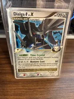 Pokemon TCG Dialga G LV.X 122/127 Platinum Card Excellent Condition - Image 1