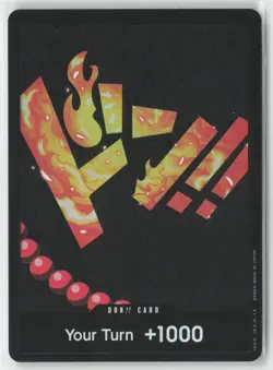 DON!! Card (Ace) PRB-01 Premium Booster The Best DON!! Foil NM - Image 1