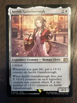 Aerith Gainsborough : MTG / Final Fantasy #0004 / NM - Image 1