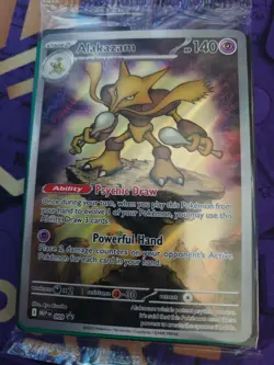 Pokemon Card - Alakazam MEPEN 009 - Sealed Promo - Image 1