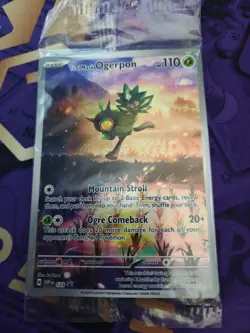 Pokemon Card - Teal Mask Ogerpon SVPEN 123 - Sealed Promo - Image 1