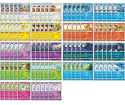 Eevee Umbreon Sylveon Leafeon Master Master Ball Gem Pack Pokemon Card Lot 90 SQ - Image 1