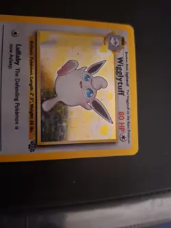 Wigglytuff 16/64 Rare Holo Pokemon Card Jungle Set WOTC 1999 - - Image 2