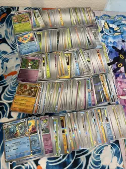 Scarlet Violet Pokemon Card Bulk Lot 500 Cards All HOLO REVERSE HOLO 151/DR/etc - Image 1