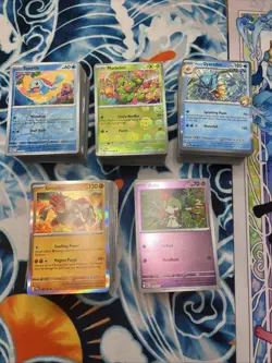 Scarlet Violet Pokemon Card Bulk Lot 500 Cards All HOLO REVERSE HOLO 151/DR/etc - Image 2