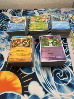 Scarlet Violet Pokemon Card Bulk Lot 500 Cards All HOLO REVERSE HOLO 151/DR/etc - Image 3