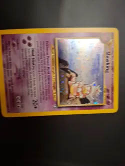 Pokemon TCG Slowking Neo Genesis Holo Rare Card 14/111 - Image 3