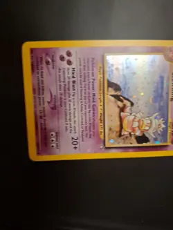 Pokemon TCG Slowking Neo Genesis Holo Rare Card 14/111 - Image 4