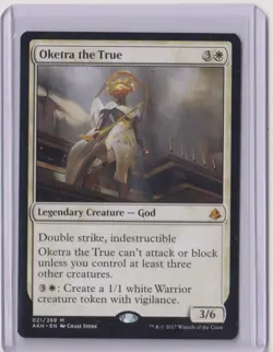 Magic: The Gathering Oketra the True Amonkhet Non Foil (LP) - Image 1