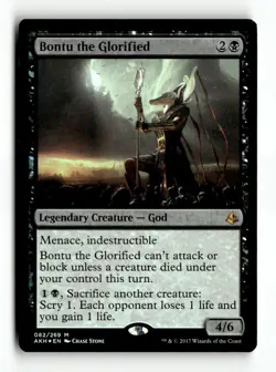 MTG | Bontu the Glorified | AKH | Foil | Moderately Played | English - Image 1