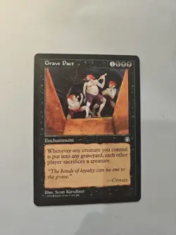 Grave Pact Stronghold Rare LP Magic: The Gathering Normal - Image 2