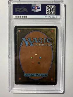 Serendib Efreet Magic the Gathering Revised PSA NM 7 - Image 3