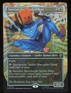 2025 MTG Spectacular Spider-Man Raised Foil SPM 0236 - Image 1